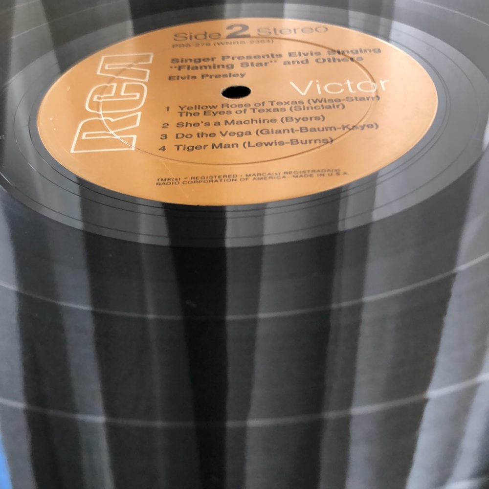 Elvis Presley Sings Flaming Star Vinyl Lp '68 - Picture 5 of 10
